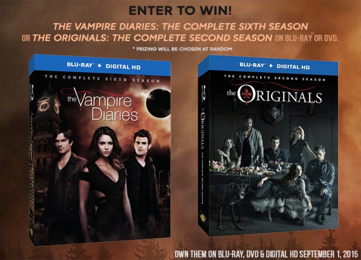 Enter to Win: The Vampire Diaries: The Complete 6th Season OR The Originals: The Complete 2nd&nbsp;Season