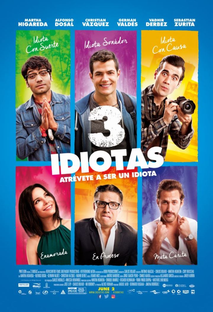 Vadhir Derbez returns to the big screen in 3&nbsp;IDIOTAS
